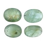 Green Emerald – 11.63 Carats (Ratti-12.85) Panna ~ 4 Pcs Seller Pack